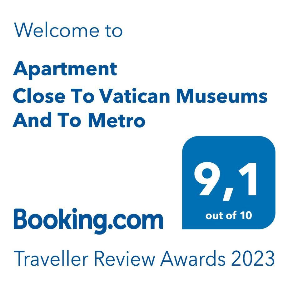 Apartment Close To Vatican Museums And To Metro Roma Ngoại thất bức ảnh