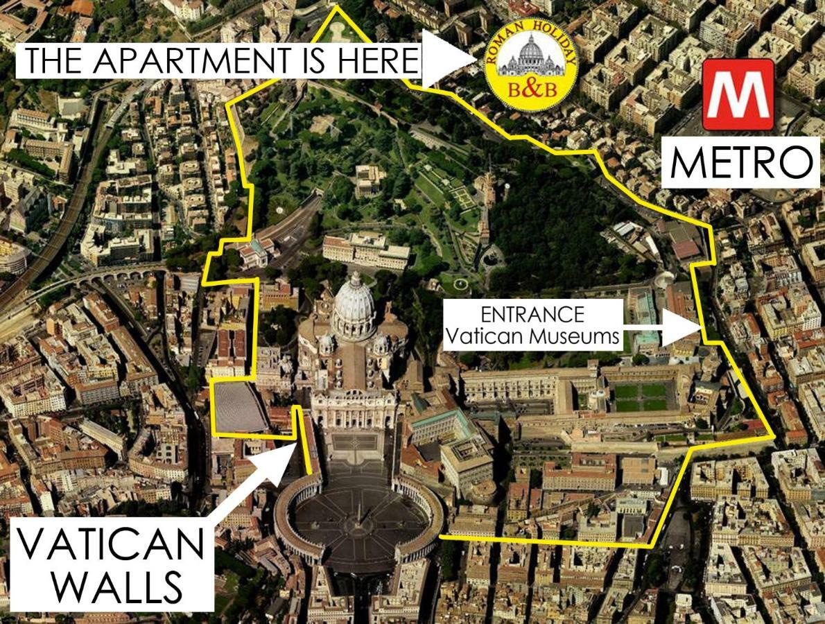 Apartment Close To Vatican Museums And To Metro Roma Ngoại thất bức ảnh