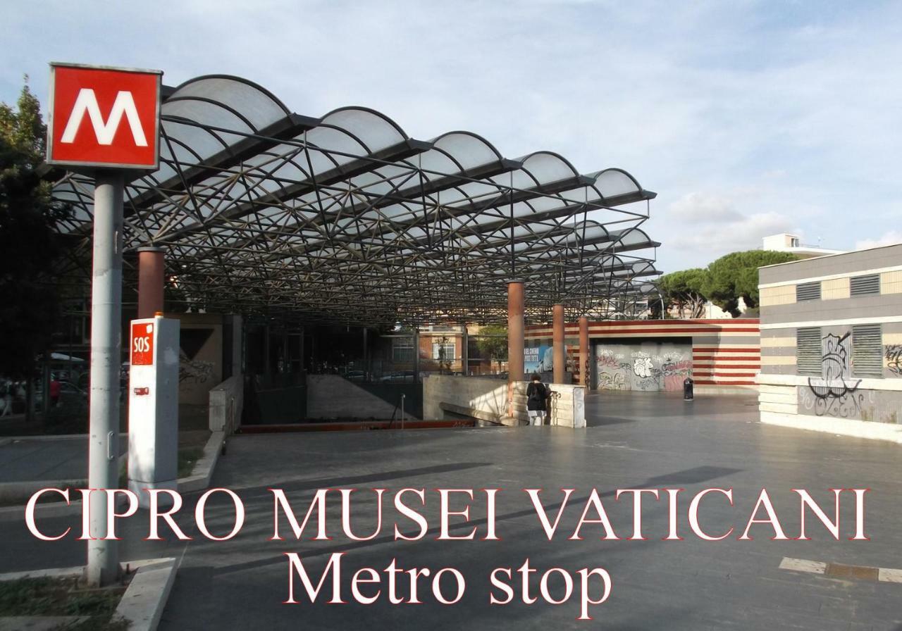 Apartment Close To Vatican Museums And To Metro Roma Ngoại thất bức ảnh